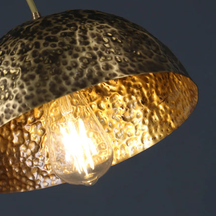 Lustre décoratif en cuivre style chinois pour ambiance zen — LZ4X9P2