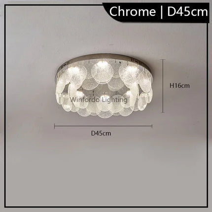 Lustre en cristal au design postmoderne Winfordo WF-XD001 — LZ4M7Q2