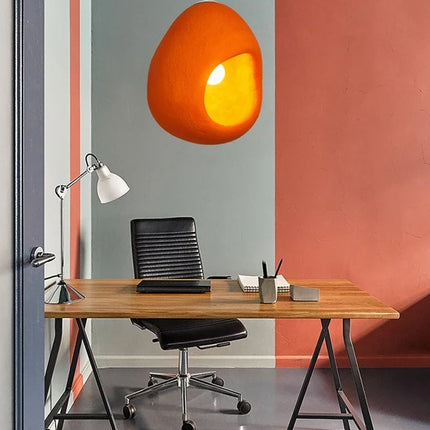 Suspension LED style nordique Wabi Sabi pour café — LZ4X9M
