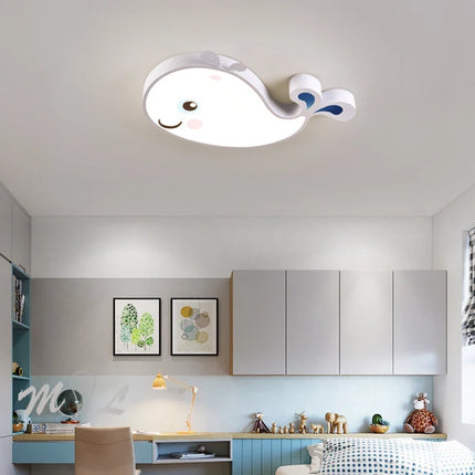 Plafonnier LED créatif en forme de baleine pour chambre d’enfant moderne — LZ4X9P2