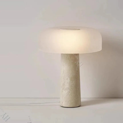 Lampe de chevet en pierre naturelle style rétro pour décoration maison — LZ4P9XQ