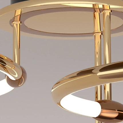 Lustre moderne en anneau pour intérieur élégant — LZ4X9P2