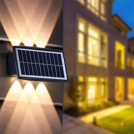 Applique murale solaire LED avec contrôle intelligent pour jardin et balcon — LZ4X9P2
