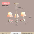 3 Lumières Rose C / 3 Température de couleur