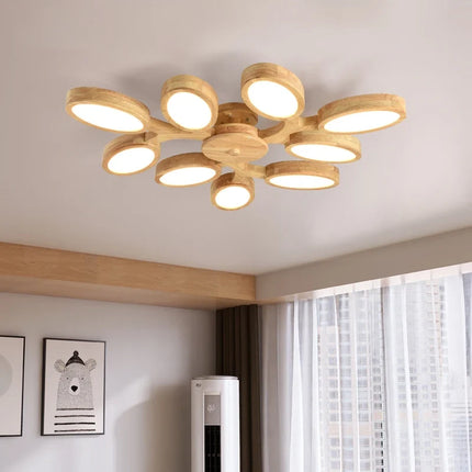 Lustre LED moderne design arbre pour décoration intérieure — LZ4X9T1
