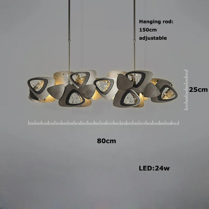 Lustre LED moderne en cristal design tendance — LZ4F9Q2