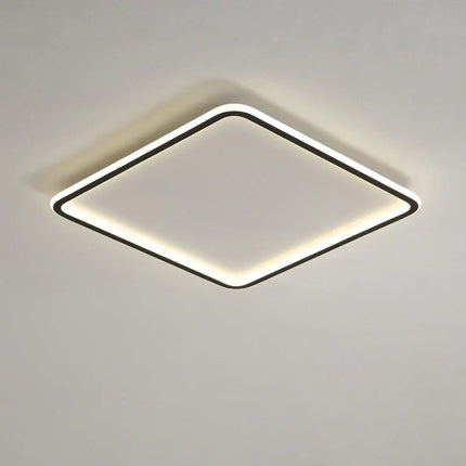 Plafonnier carré ultra fin au design moderne pour intérieur — LZ4X9Q2N