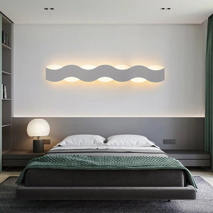 Applique murale LED design vague pour couloir intérieur — LZ4XJ9