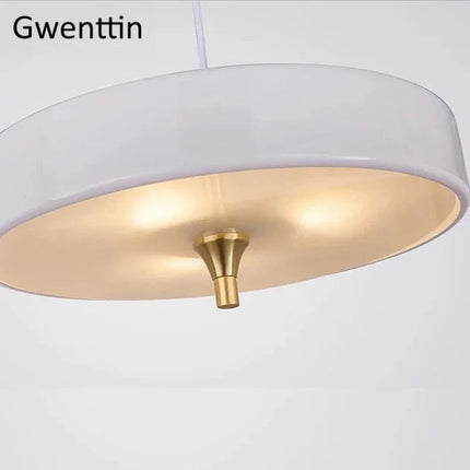 Suspension ronde LED style nordique pour décoration moderne — LZ4X9P