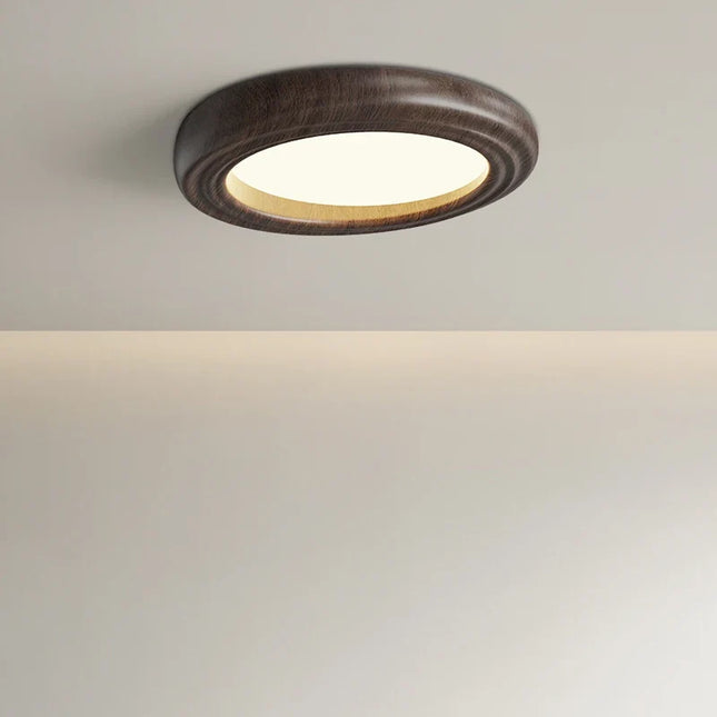 Plafonnier minimaliste style bûche avec protection des yeux pour enfants — LZ4X9T