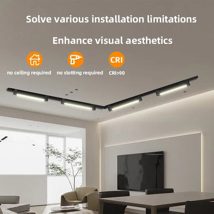 Spot LED sur rail pour éclairage professionnel de magasin — LZ4Q7M9