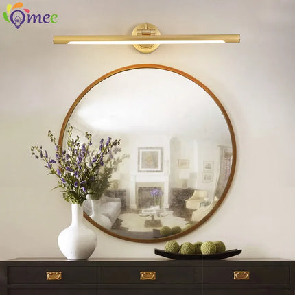 Applique murale LED noire style Américain pour salle de bain et miroir — LZ4X9P2