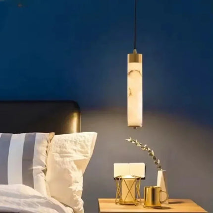 Lustre nordique moderne en marbre pour décoration intérieure — LZ4X9P
