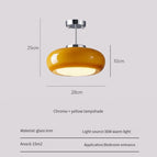 28cm jaune chromé