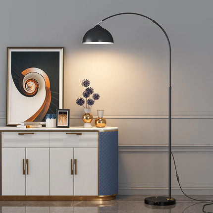 Lampe de table moderne en tissu et marbre style européen — LZ4X9P2