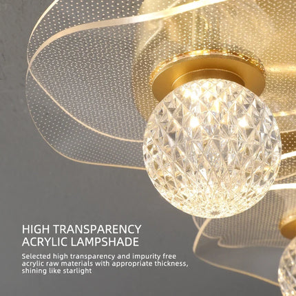 Plafonnier LED suspendu au design moderne et élégant pour intérieur — LZ4X9P