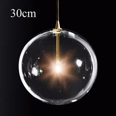 Suspension en verre au design moderne pour décoration intérieure — LZ7F9Q