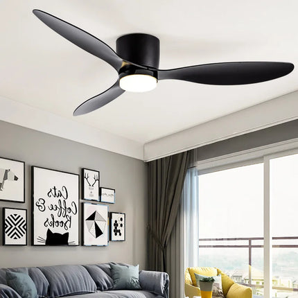 Plafonnier ventilateur style nordique pour intérieur moderne — LZ4X9P