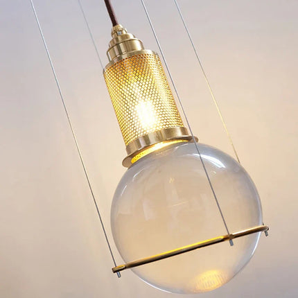 Suspension boule de cristal au design nordique moderne pour intérieur — LZ4X9Q2