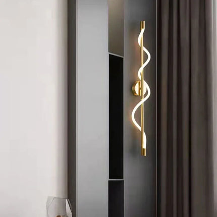 Applique murale en laiton avec télécommande et fonction gradation — LZ4X9P2