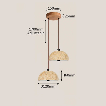 Suspension LED naturelle pour décoration intérieure moderne — LZ4X9T
