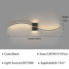 Noir A D120cm / Blanc froid (pas de RC)