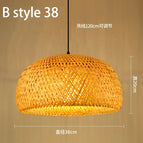 Style B 38 / Pas d'ampoule / CHINE