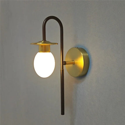 Applique murale LED design œuf de canard minimaliste moderne — LZ4XJ9