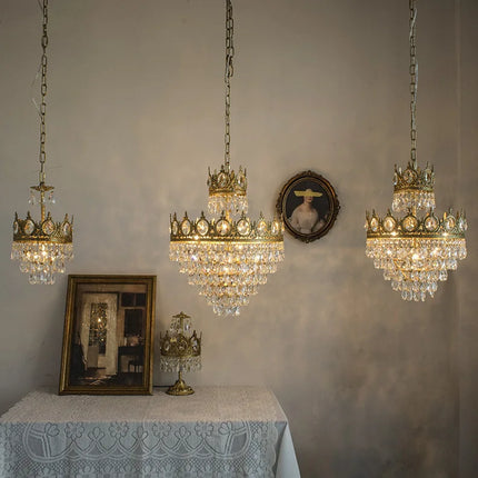 Lustre dimmable en cristal K9 pour éclairage élégant — LZ7XQ2