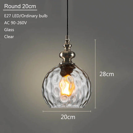 Suspension en verre au design moderne pour décoration intérieure — LZ4X9P