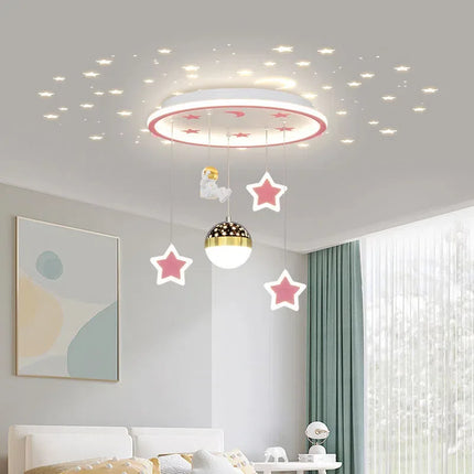 Lustre étoile lumineux créatif pour chambre d’enfants — LZ4XJ9