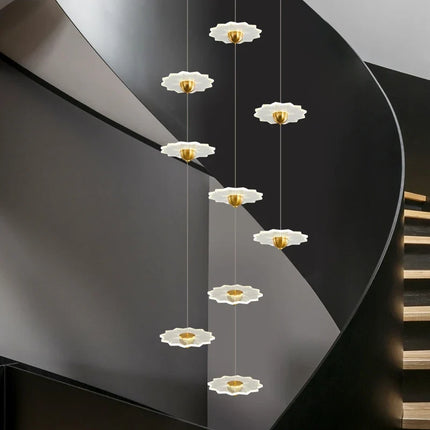 Lustre LED moderne pour intérieur élégant et contemporain — LZ4X9P
