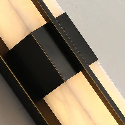Applique murale en marbre naturel au design élégant pour intérieur moderne — LZ4X9P2