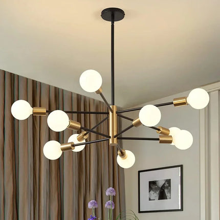 Suspension nordique à lampes rotatives pour décoration intérieure — LZ4X9P