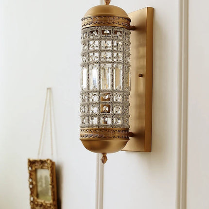 Applique murale vintage à LED pour intérieur élégant — LZ4G7XQ
