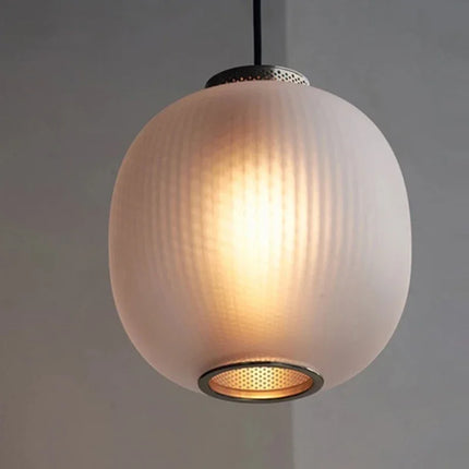Suspension ronde moderne en verre pour divers espaces — LZ4G7XQ