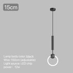 Noir -15cm / Blanc chaud