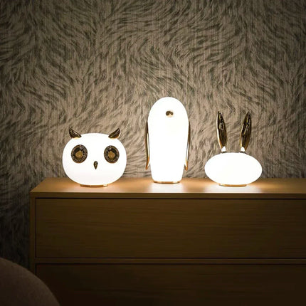 Lampe de chevet nordique en verre au design moderne et créatif — LZ4X9B