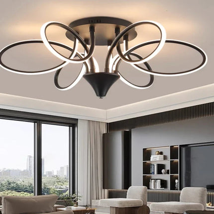 Plafonnier LED lumineux pour décoration intérieure moderne 2024 — LZ4X9P2