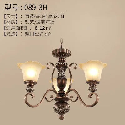 Lustre suspension vintage style nordique pour éclairage intérieur élégant — LZ4P7XQ