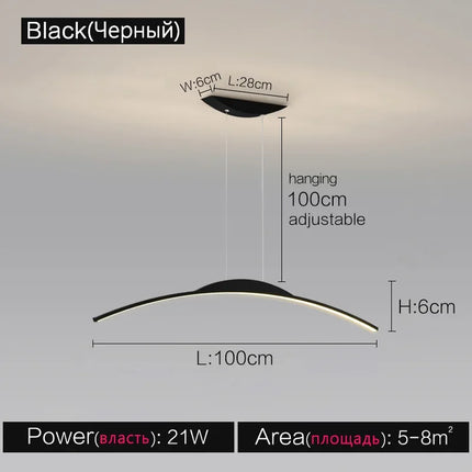 Suspension italienne minimaliste pour restaurant et bar — LZ4X9Q2F