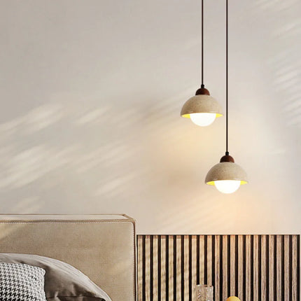 Suspension LED en pierre naturelle à cordon réglable — LZ4X9P