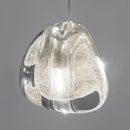 Suspension en cristal duplex rotative pour escalier et salon — LZ4X9Q2
