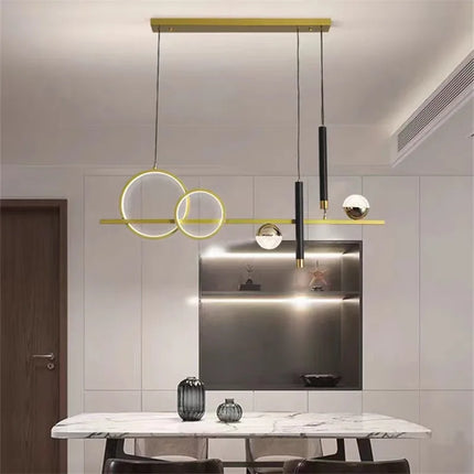 Lustre linéaire nordique pour décoration intérieure — LZ4X9P2Q