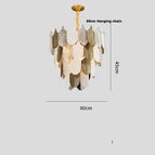 60 cm / Cadre doré / Lumière neutre