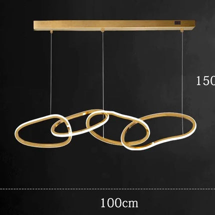 Lustre LED moderne pour salon et salle à manger — LZ4M9X2