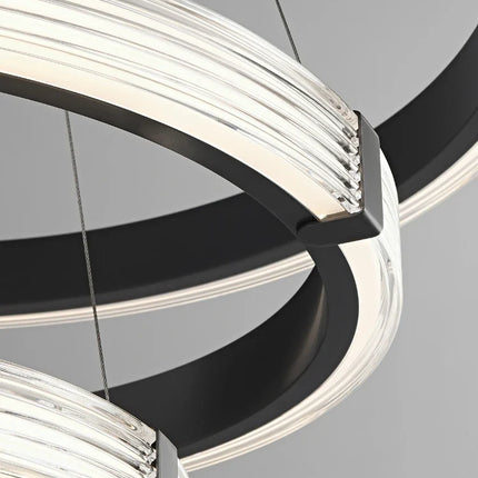 suspension circulaire de luxe postmoderne pour décoration intérieure élégante