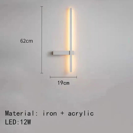 Applique murale LED au design artistique minimaliste — LZ4X9P2