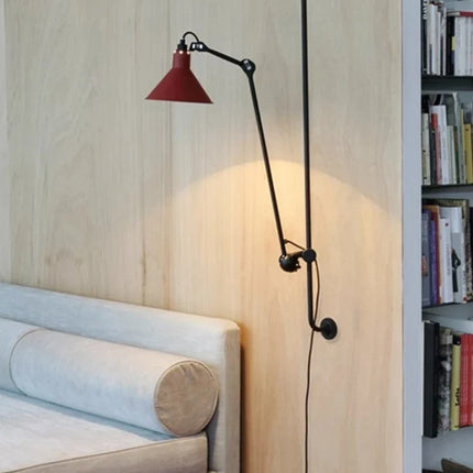 Applique murale industrielle à bras ajustable pour intérieur moderne — LZ4X9P2