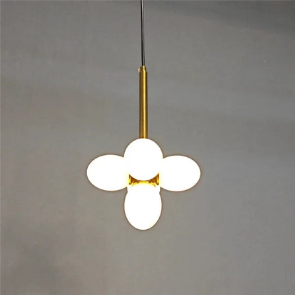 Lustre suspension minimaliste en verre pour intérieur moderne — LZ4D9XQ